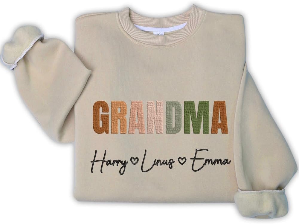 Personalized Embroidered Sweatshirt
