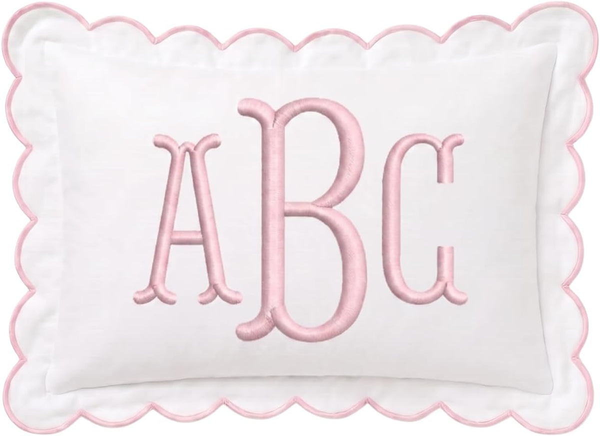 Personalized Embroidered Pillow Cover — 13