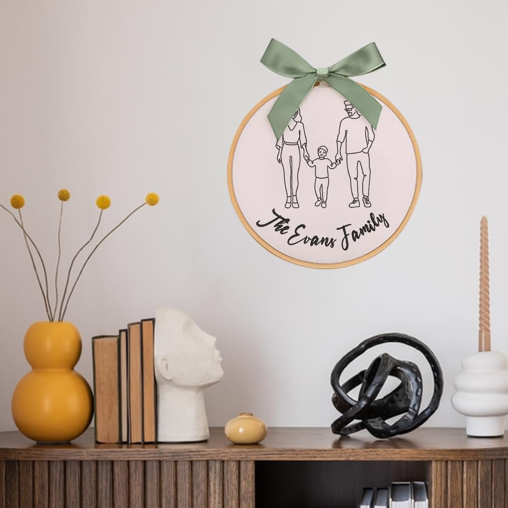 Personalized Embroidered Baby Name Hoop — 16 - custom photo — image 5