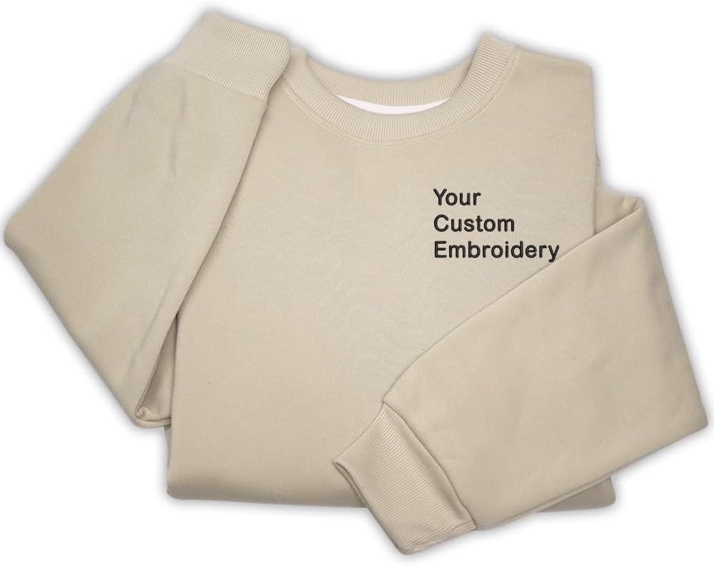 Personalized Embroidered Sweatshirt