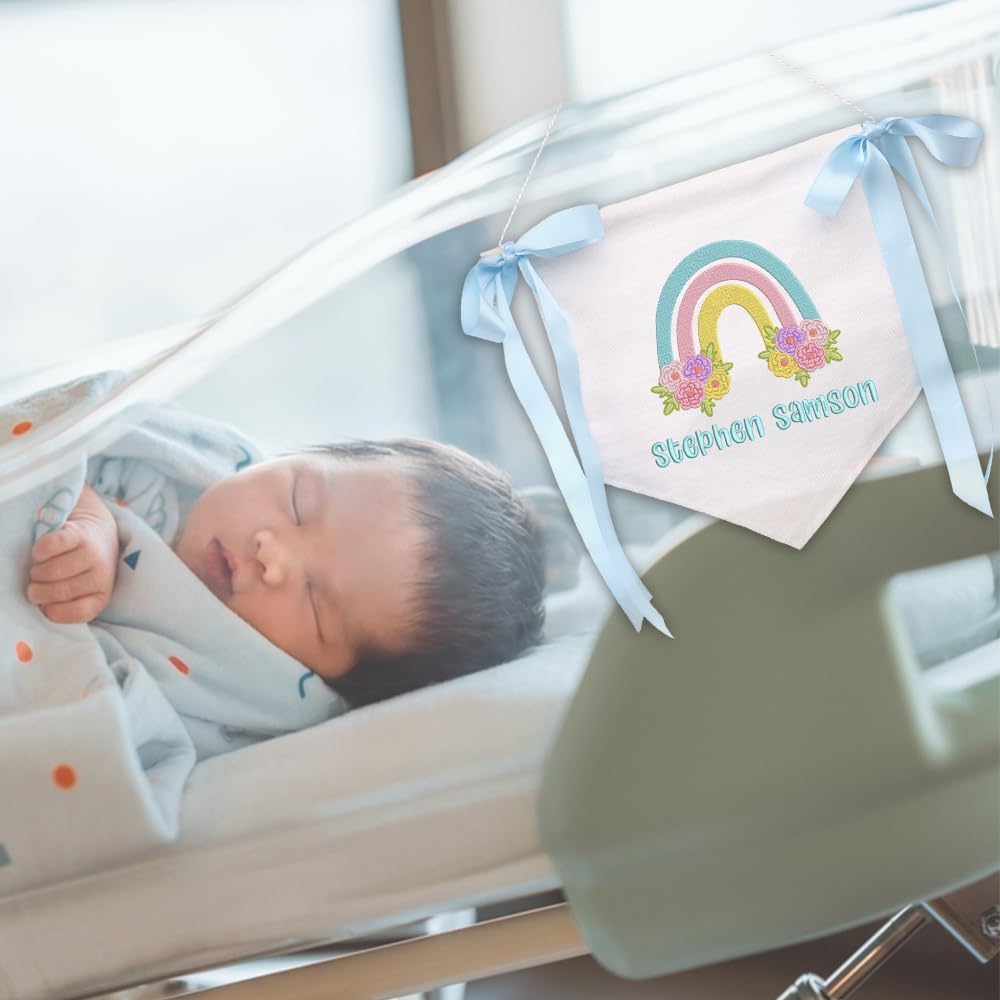 Personalized Embroidered Baby Name Banner — 5 — image 7