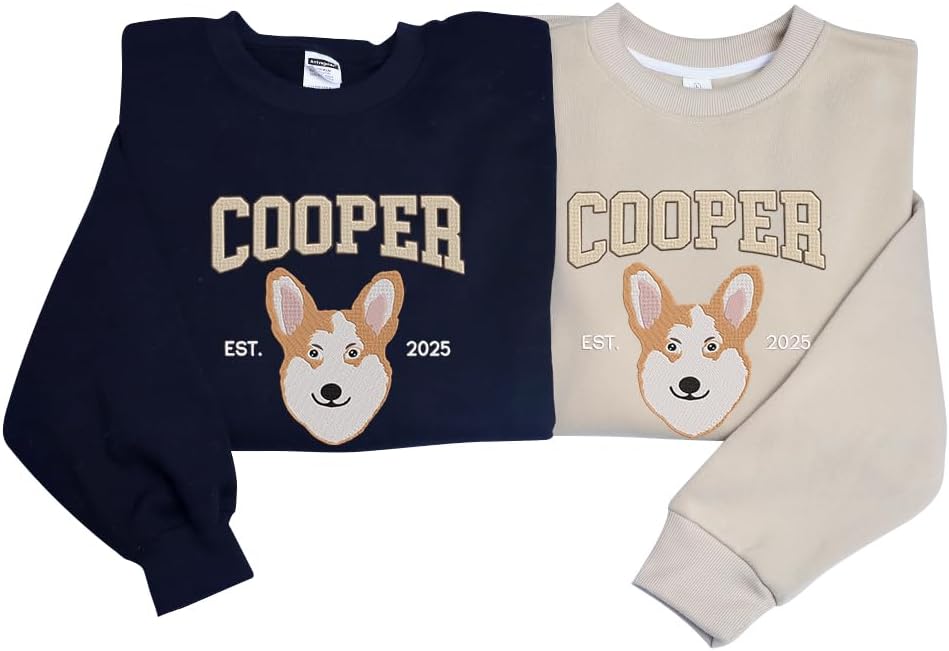Personalized Embroidered Sweatshirt
