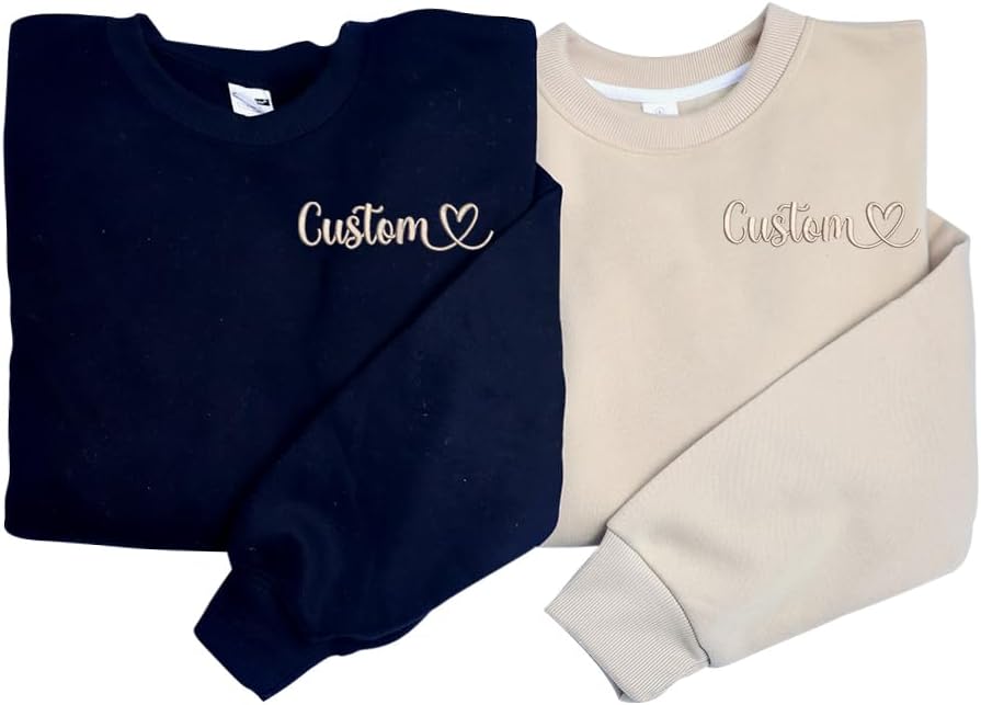 Personalized Embroidered Sweatshirt — image 3