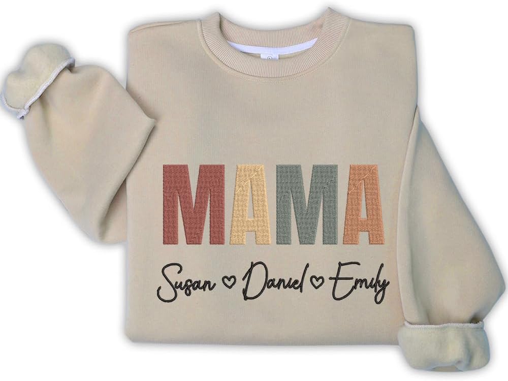 Personalized Embroidered Sweatshirt — image 2