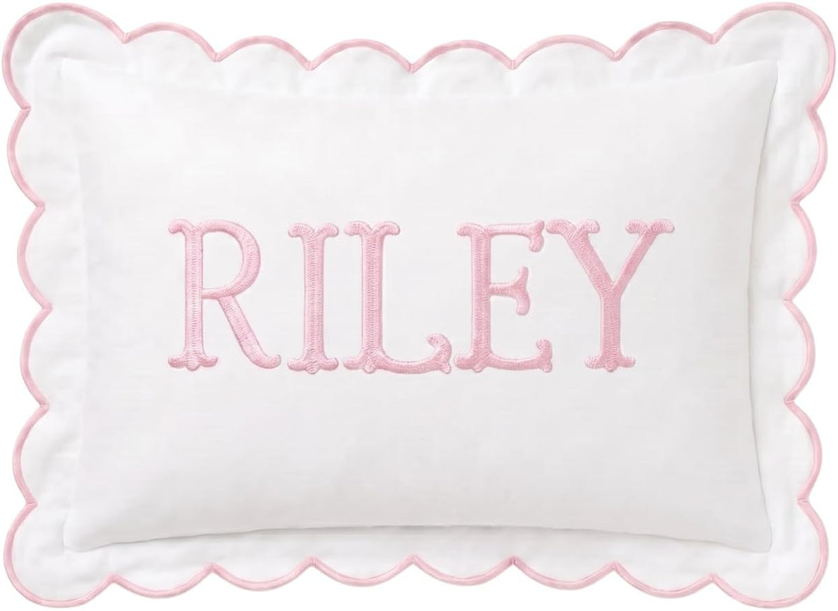 Personalized Embroidered Pillow Cover — 21