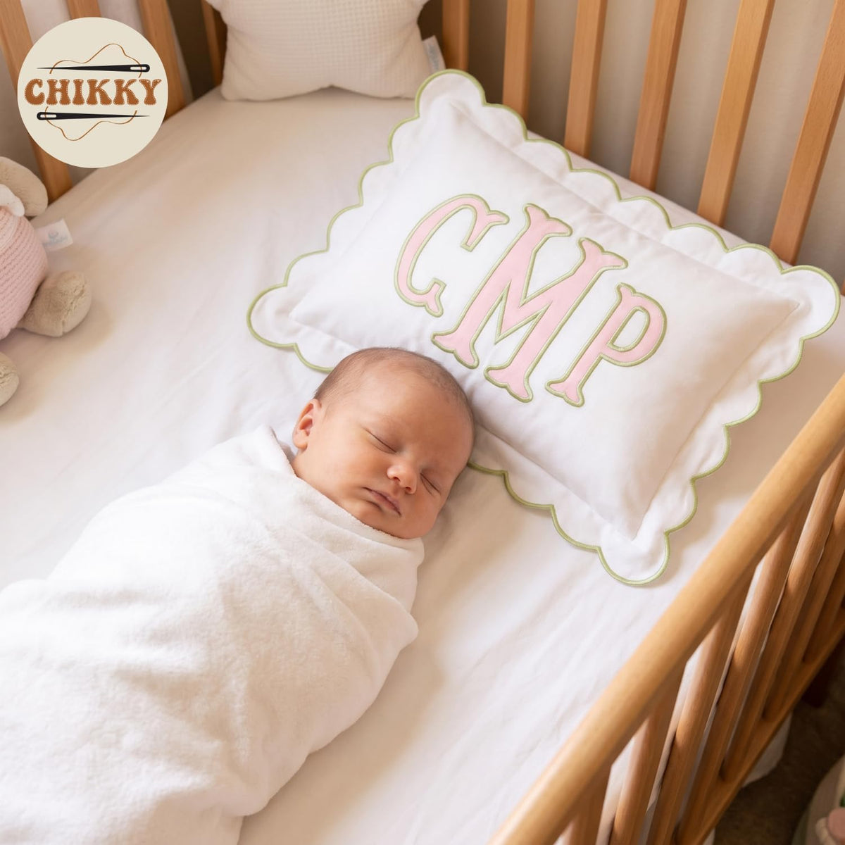 Personalized Embroidered Pillow Cover — image 3