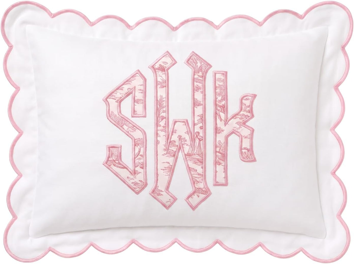 Personalized Embroidered Pillow Cover