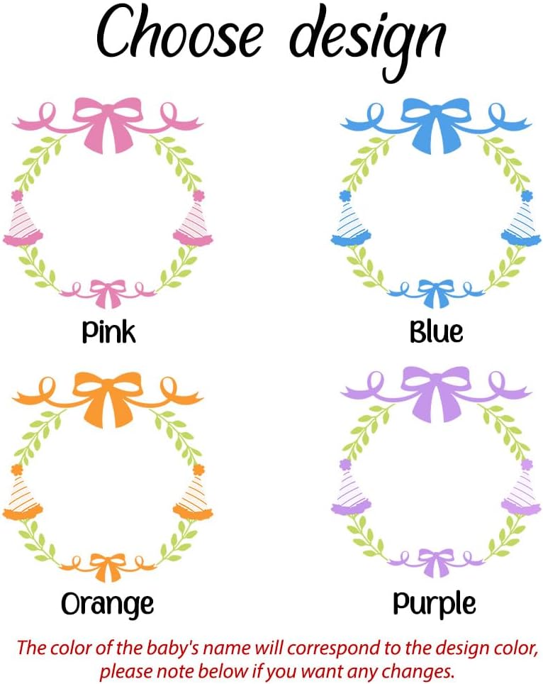 Personalized Embroidered Baby Name Banner — 4 — image 7