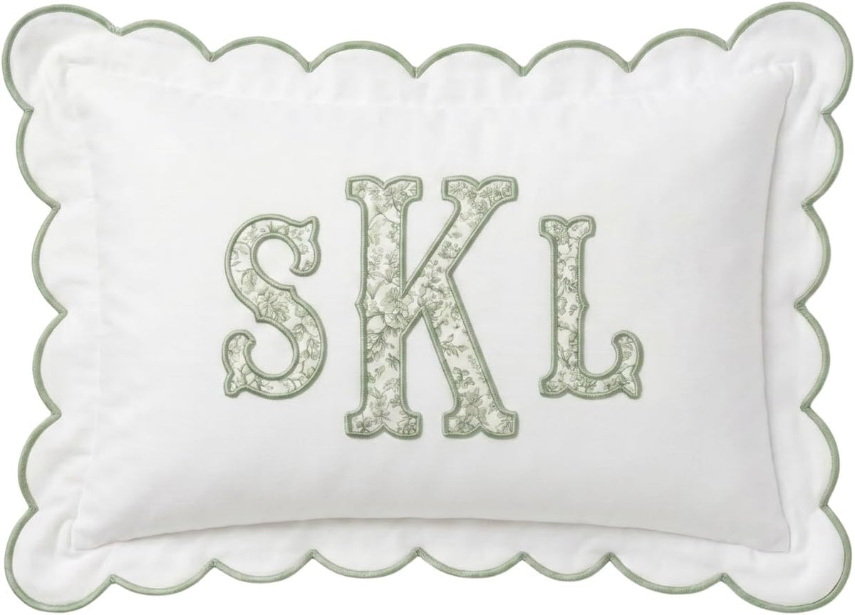 Personalized Embroidered Pillow Cover