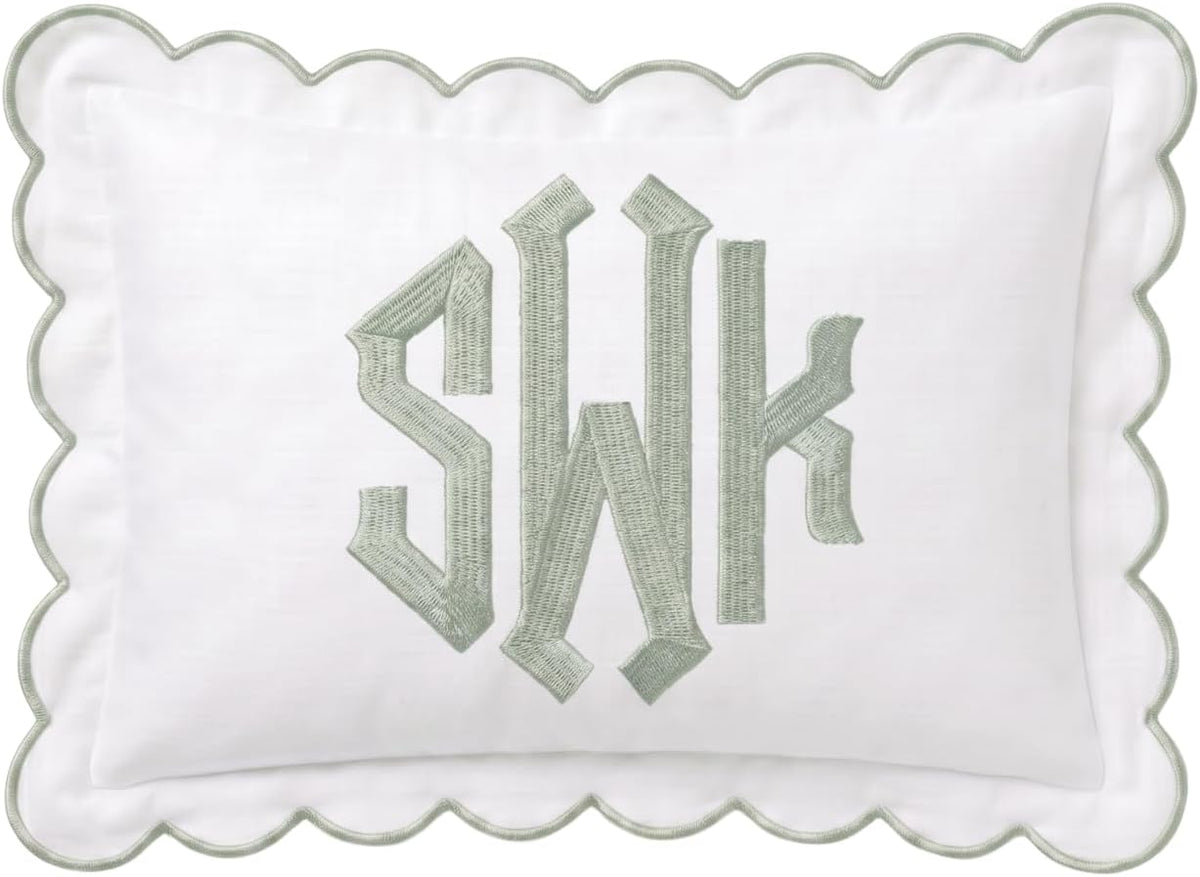 Personalized Embroidered Pillow Cover — 9