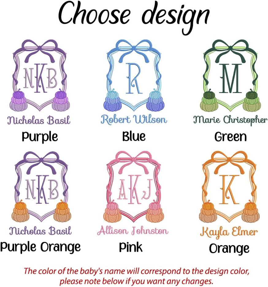 Personalized Embroidered Baby Name Banner — 10 — image 9