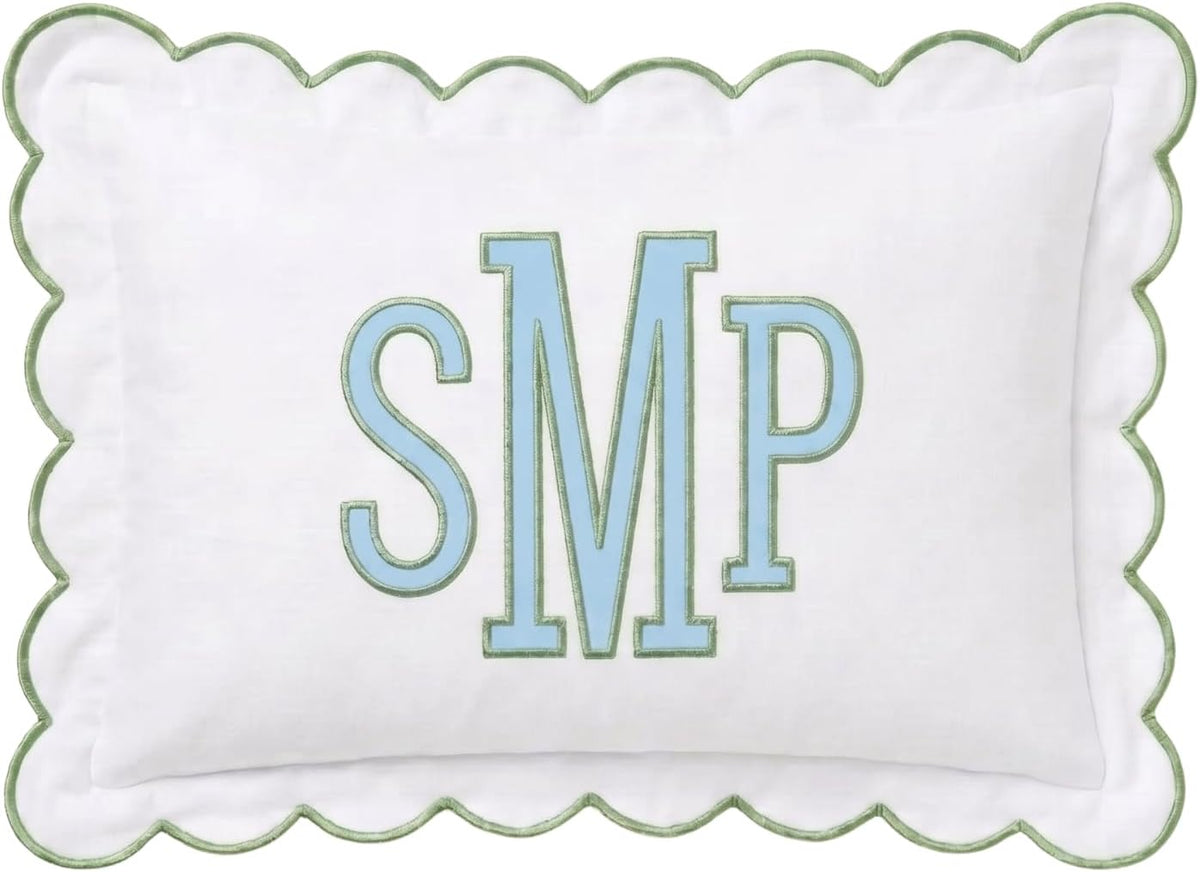 Personalized Embroidered Pillow Cover