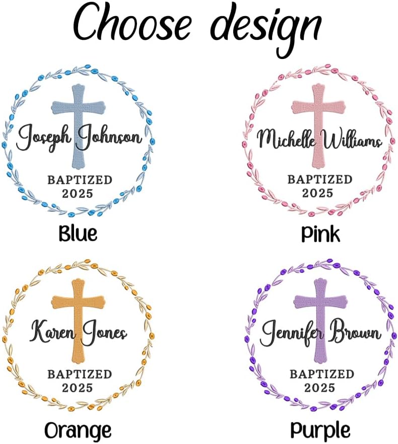 Personalized Embroidered Baby Name Banner — 4 — image 9