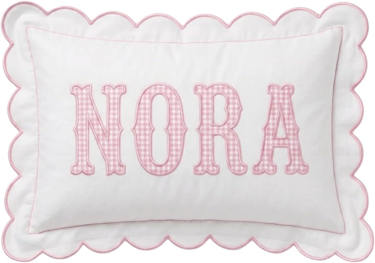 Personalized Embroidered Pillow Cover — 14