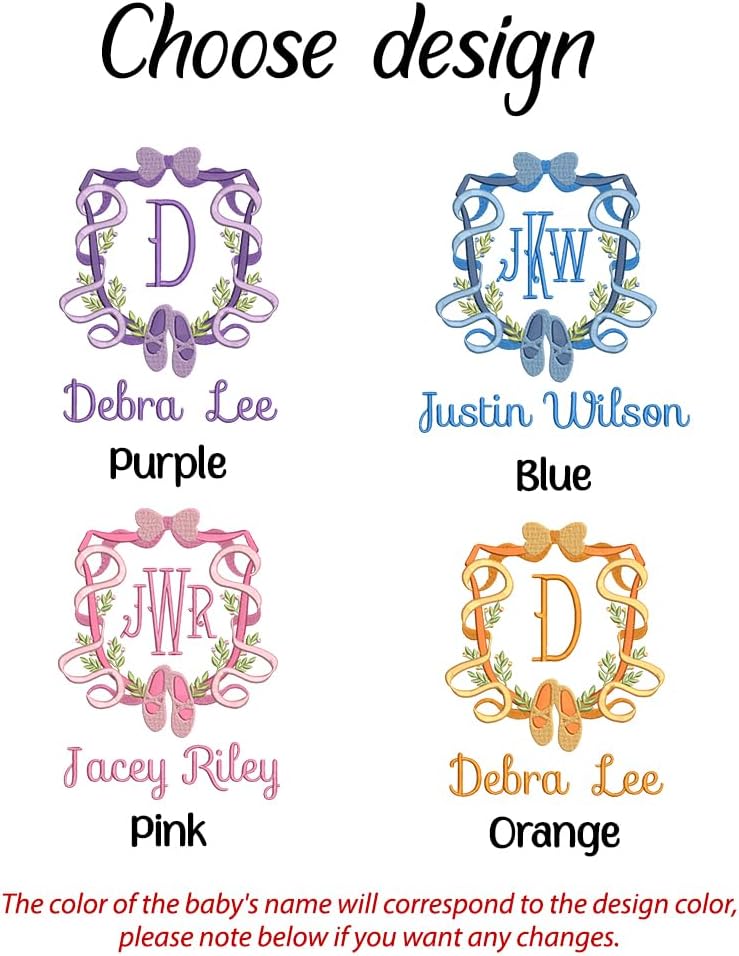 Personalized Embroidered Baby Name Banner — 2 — image 9