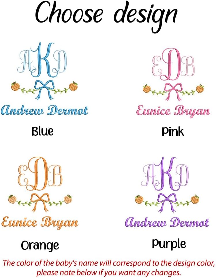 Personalized Embroidered Baby Name Banner — 6 — image 9