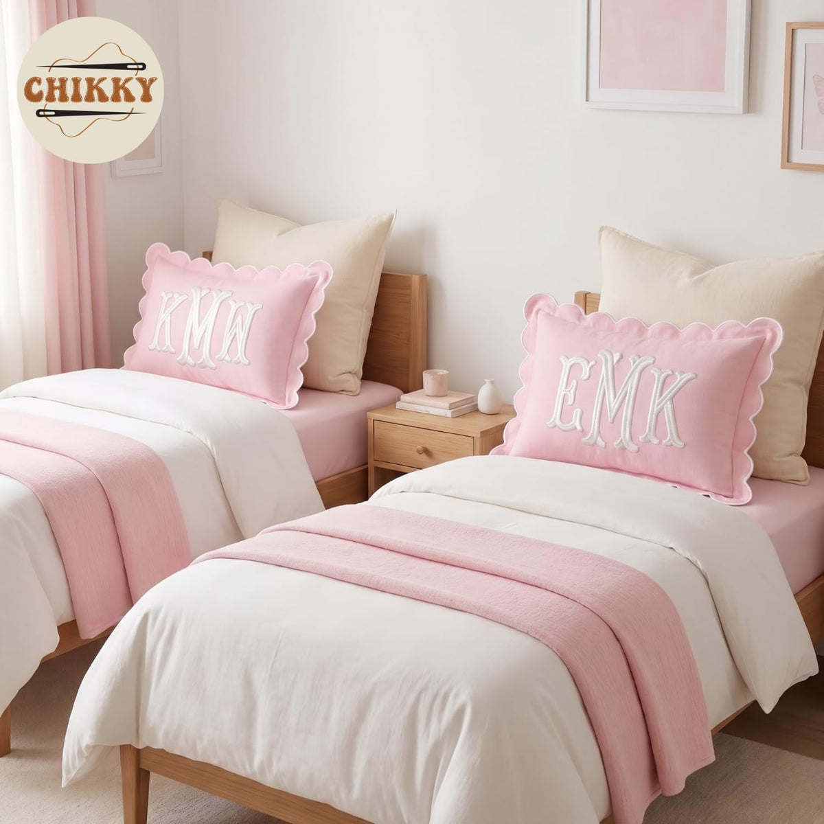 Personalized Embroidered Pillow Cover — image 6