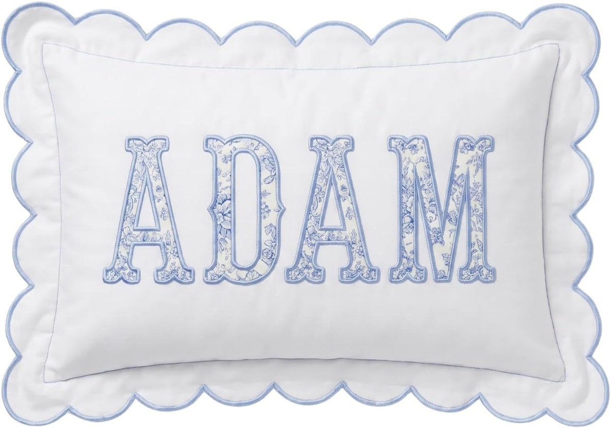 Personalized Embroidered Pillow Cover