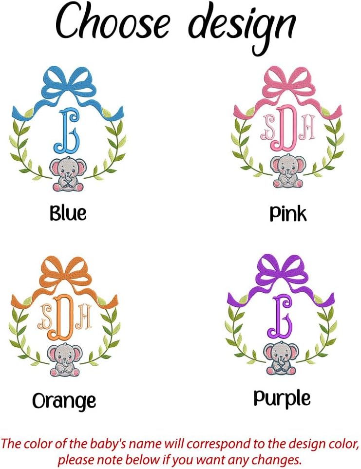 Personalized Embroidered Baby Name Banner — 12 — image 9