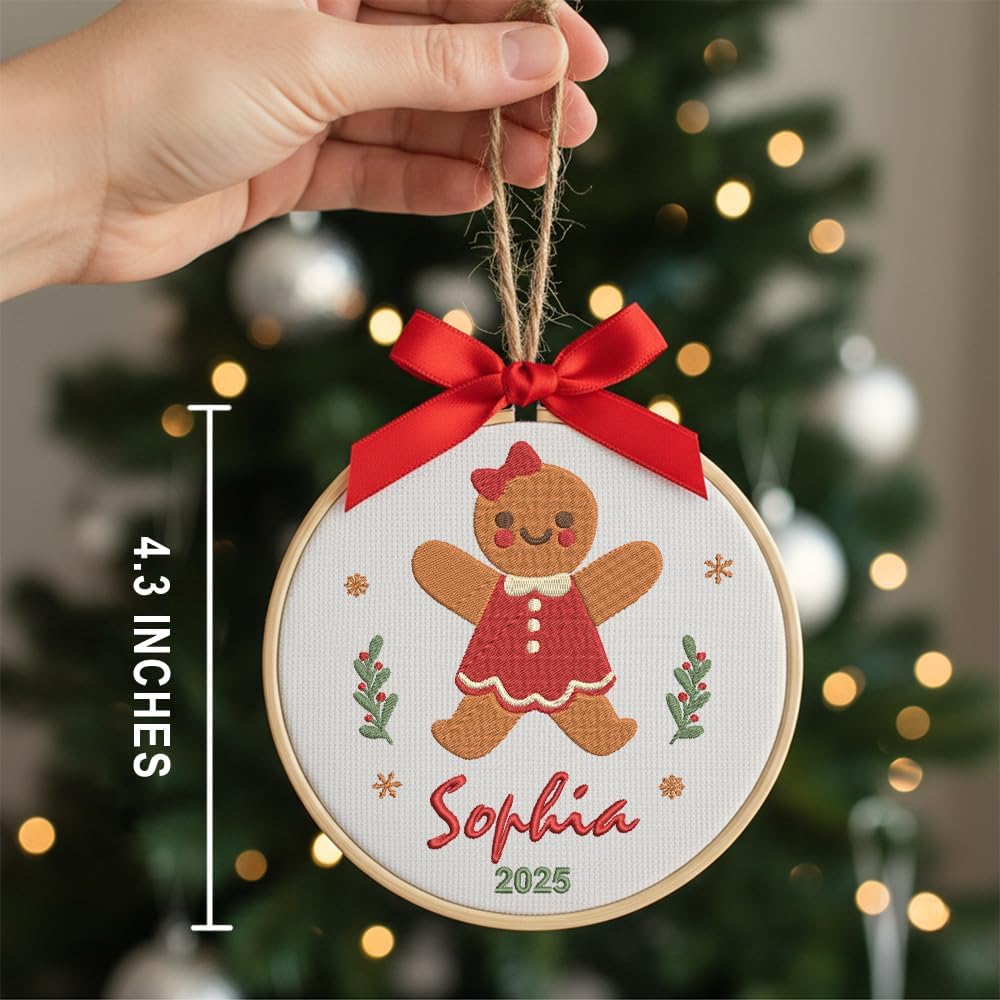 Personalized Baby's First Christmas Ornament — 9 — image 3
