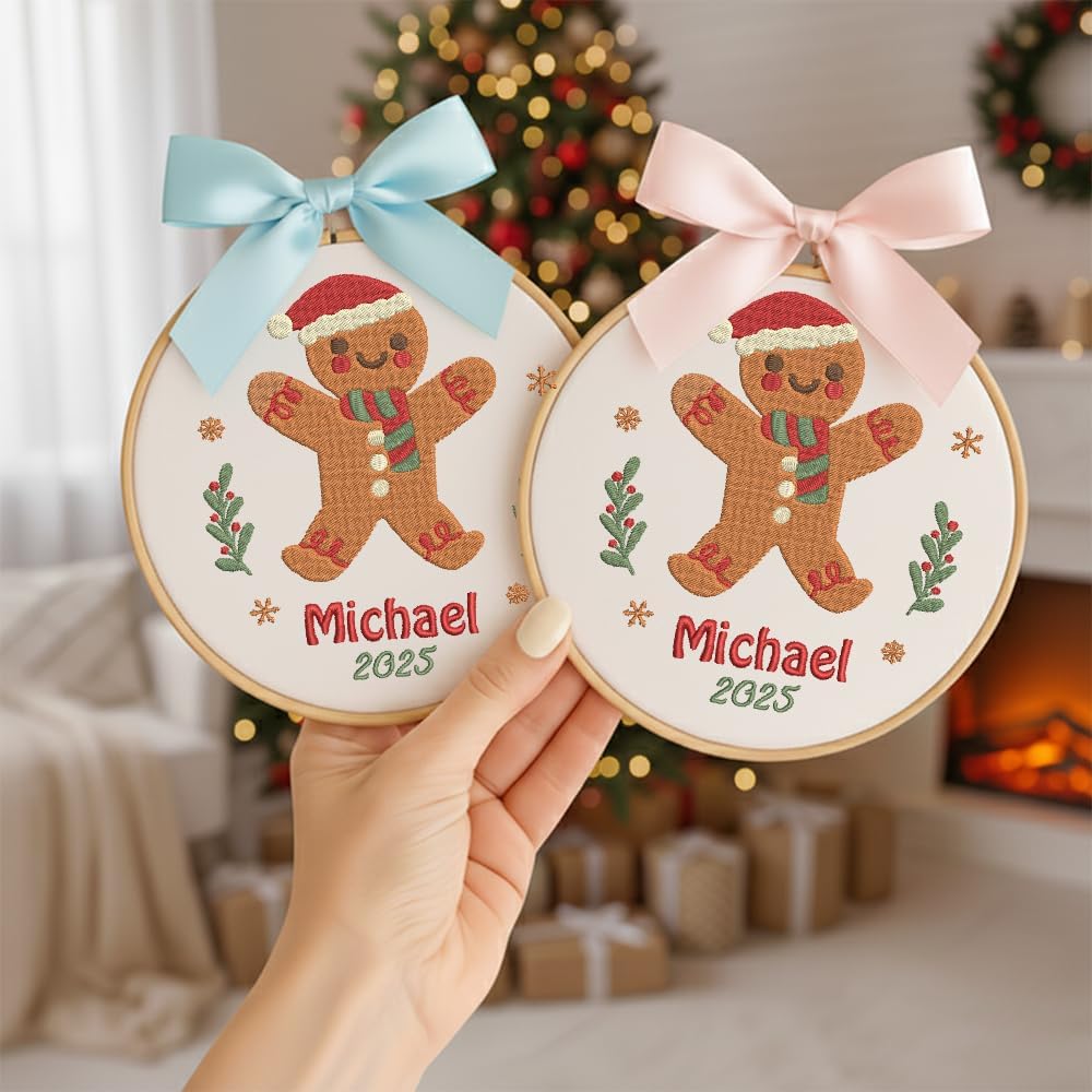 Personalized Baby's First Christmas Ornament — 8 — image 2