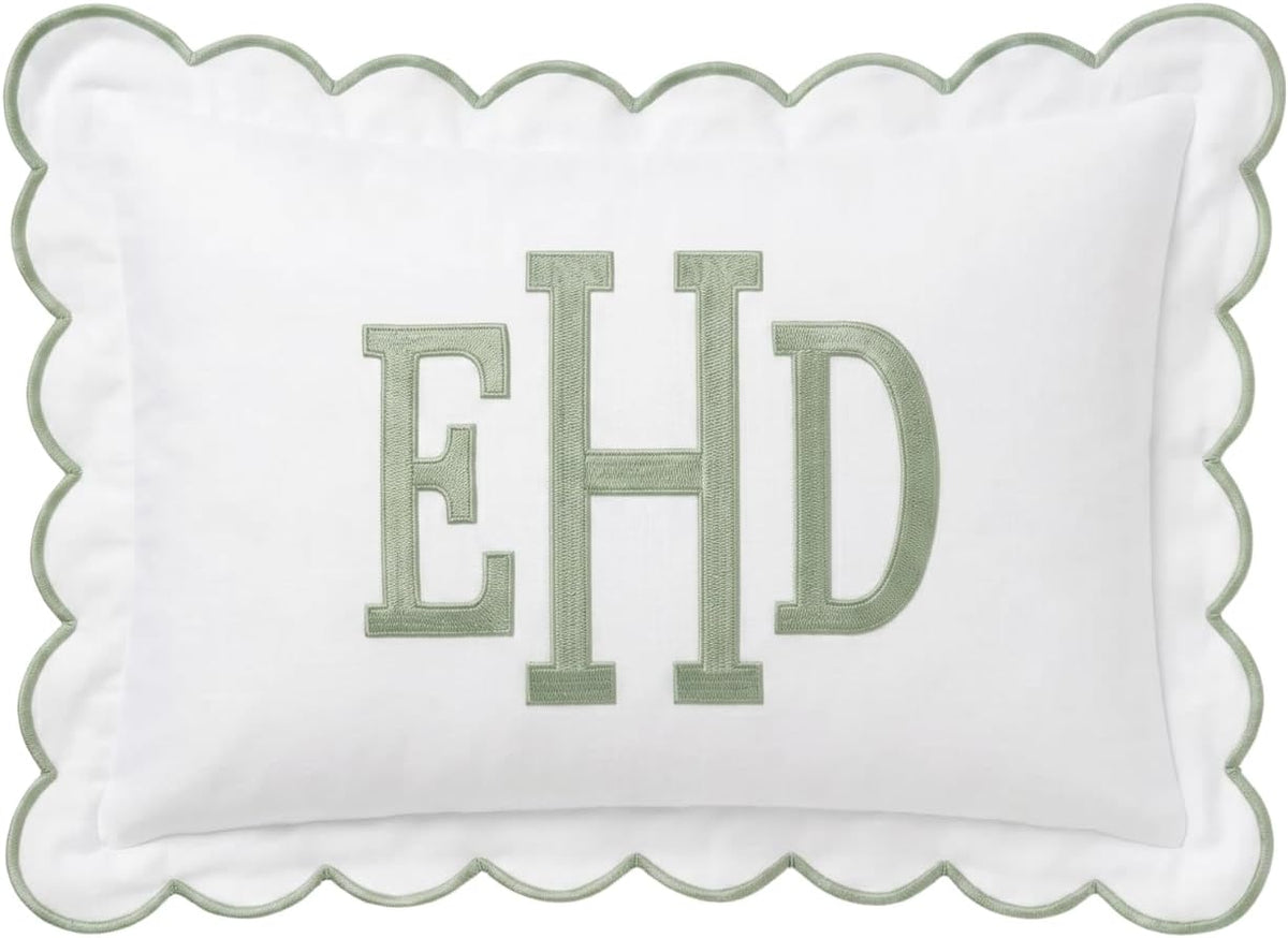 Personalized Embroidered Pillow Cover