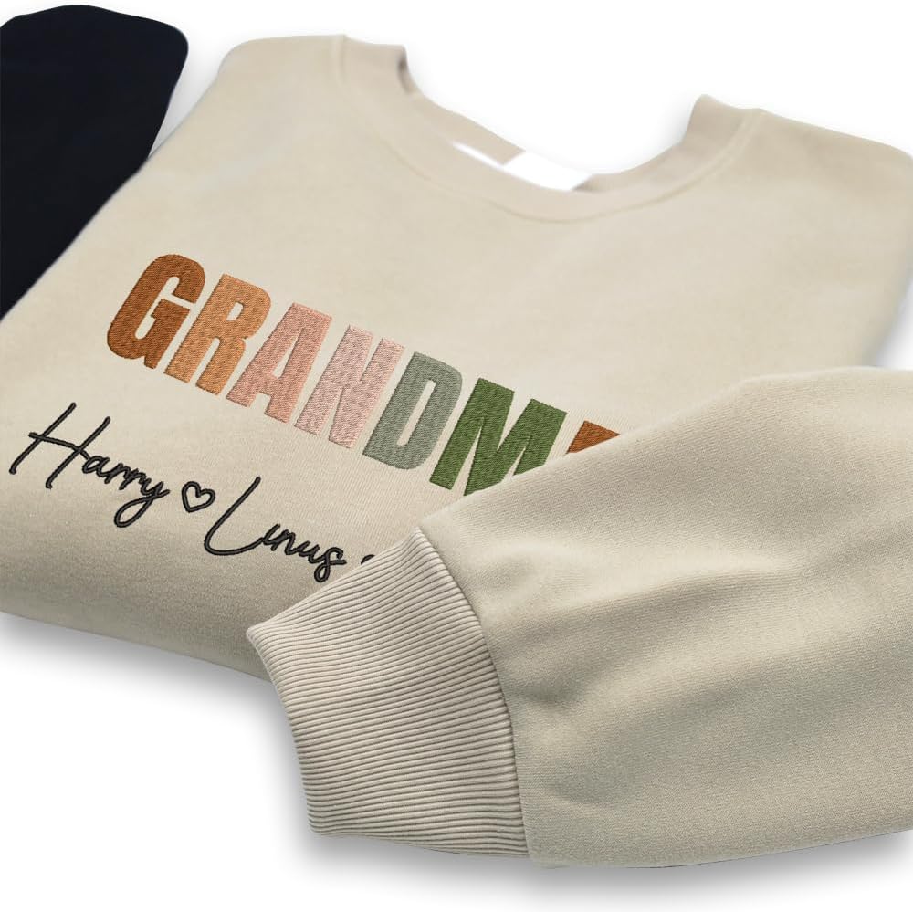 Personalized Embroidered Sweatshirt — image 3