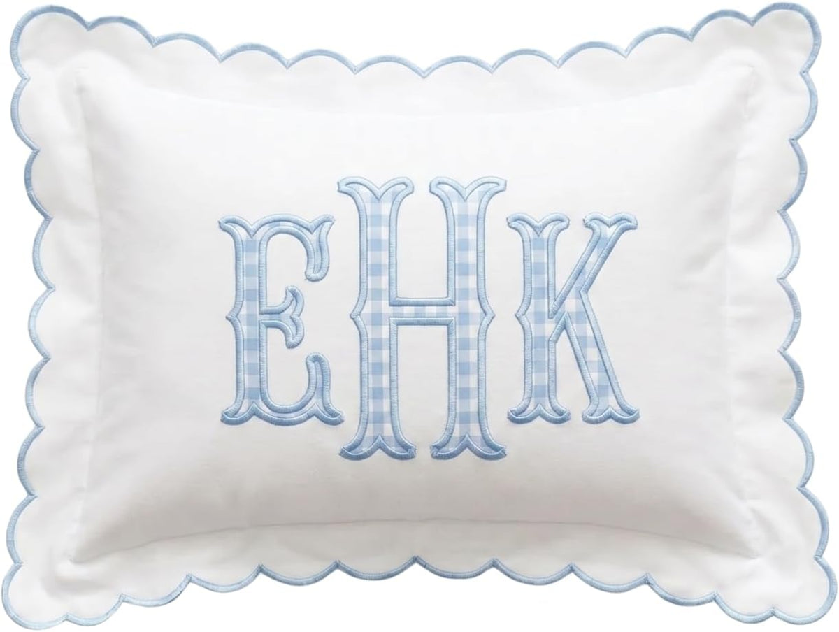 Personalized Embroidered Pillow Cover