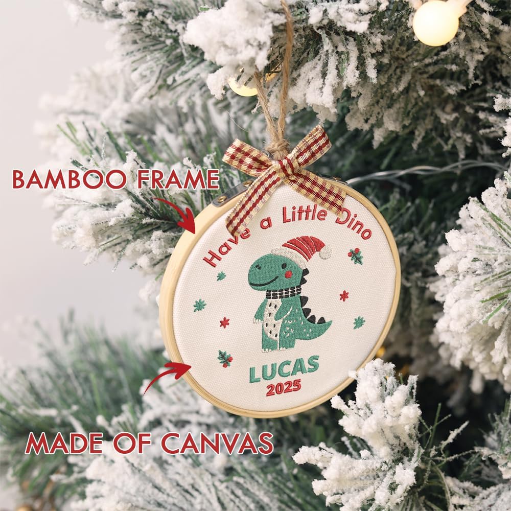 Personalized Baby's First Christmas Ornament — 2 — image 6