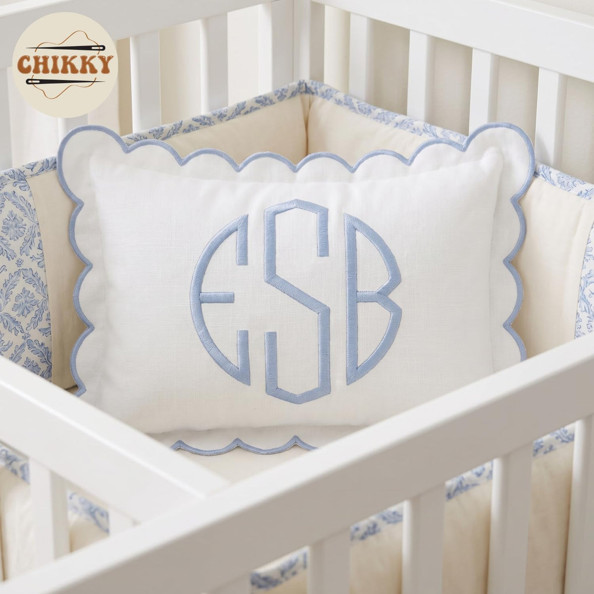 Personalized Embroidered Pillow Cover — 12 — image 2