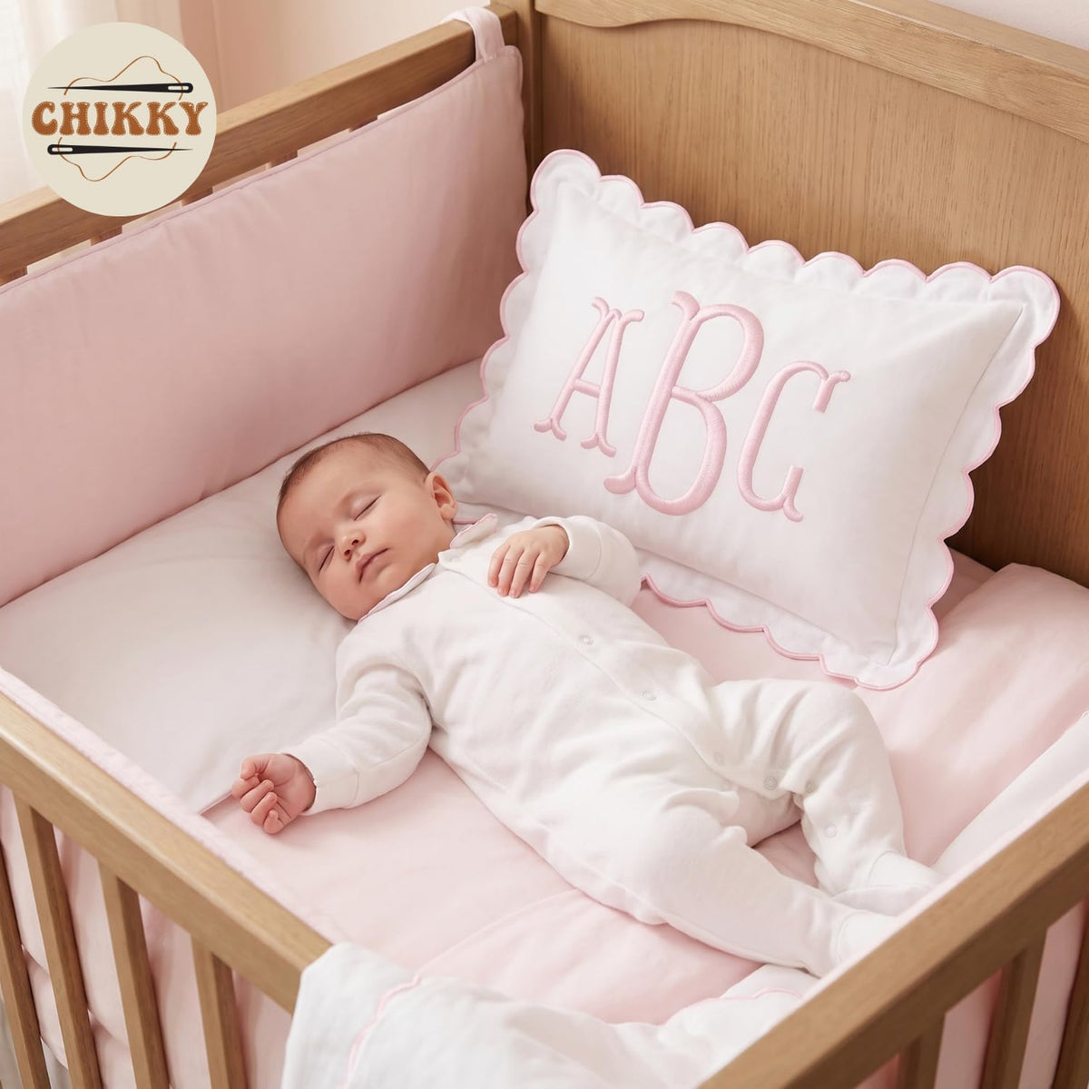 Personalized Embroidered Pillow Cover — 13 — image 3