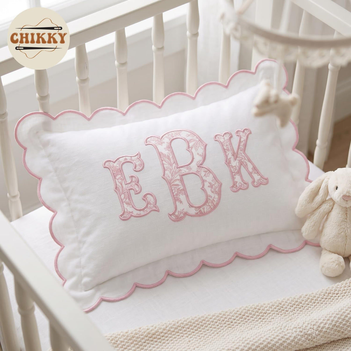Personalized Embroidered Pillow Cover — image 7