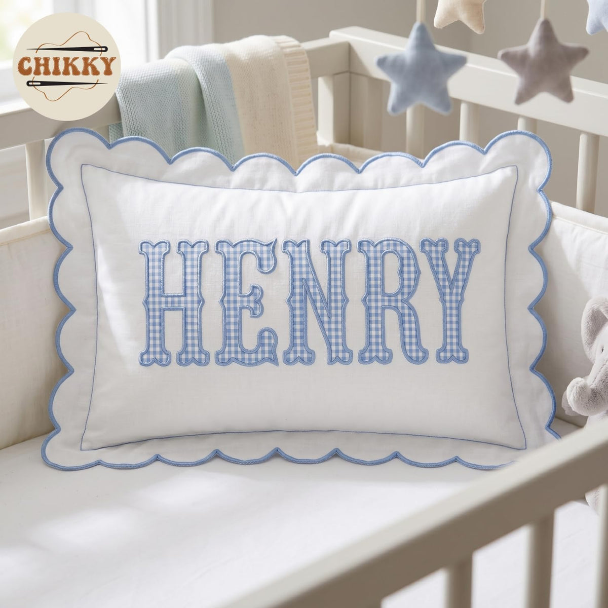 Personalized Embroidered Pillow Cover — 16 — image 7