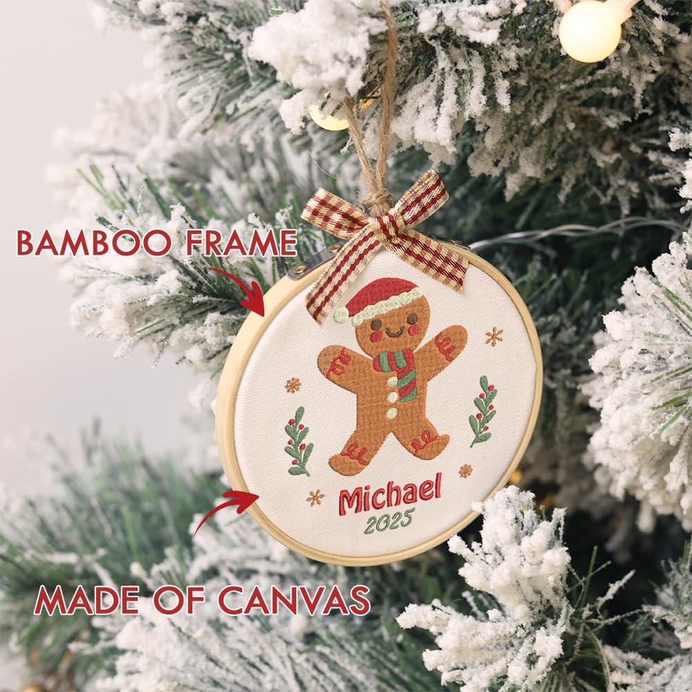 Personalized Baby's First Christmas Ornament — 8 — image 6