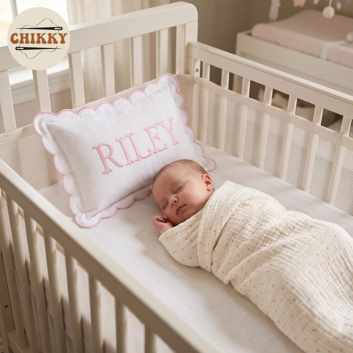 Personalized Embroidered Pillow Cover — 26 — image 3