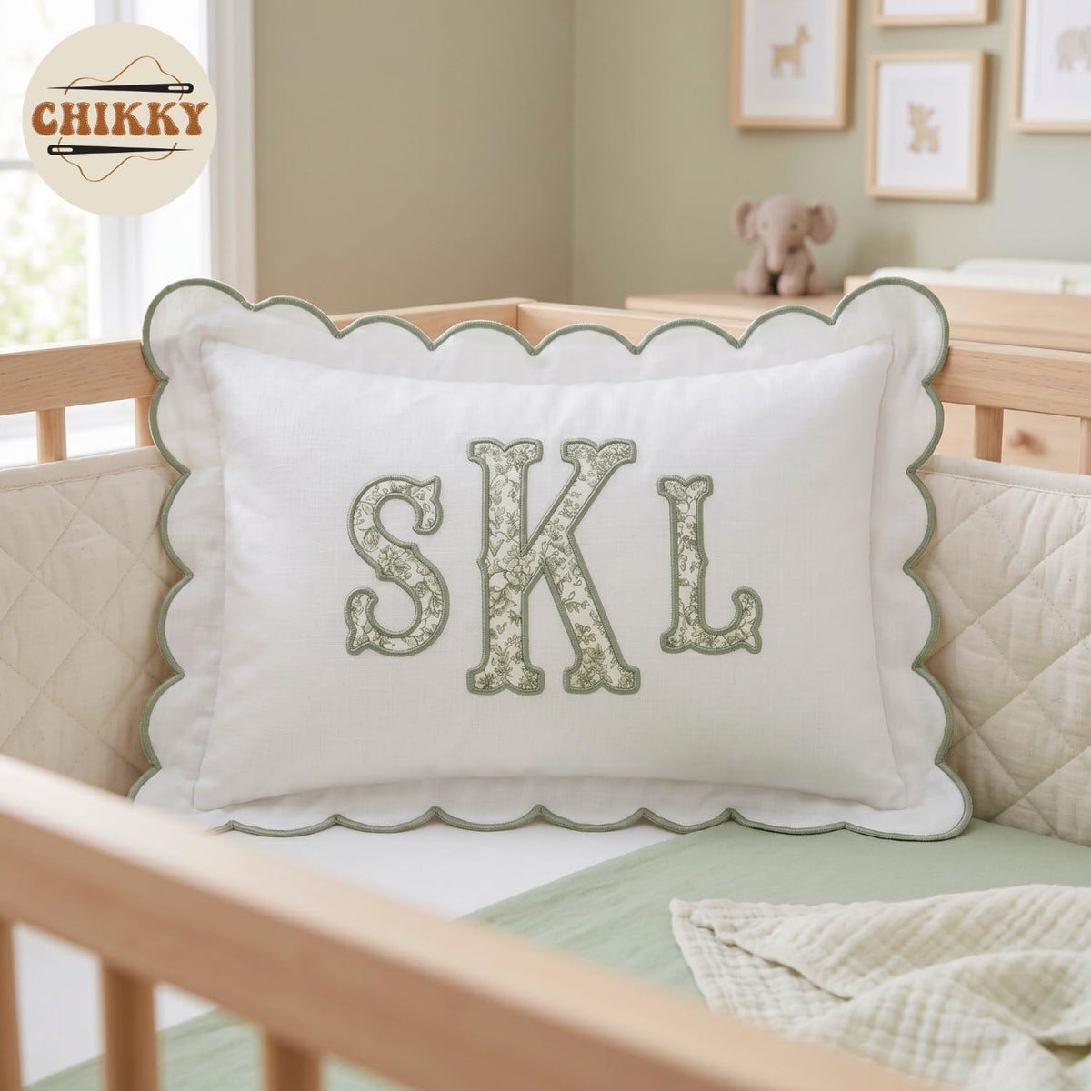 Personalized Embroidered Pillow Cover — image 5