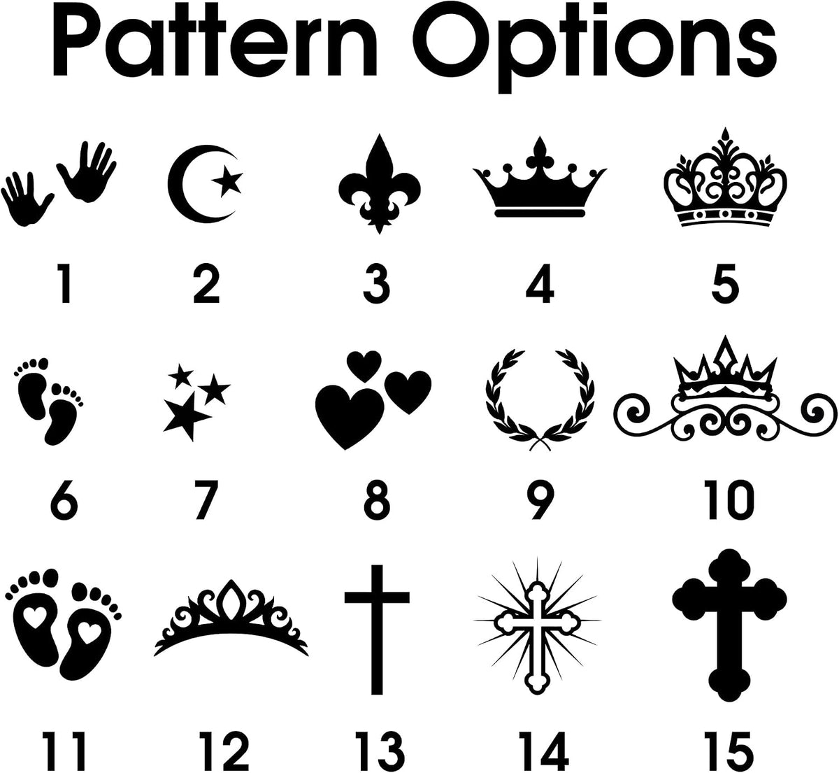 Personalized Knit Baby Blanket — 2 - Pattern — image 5