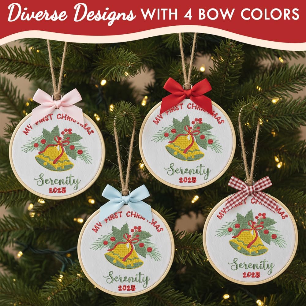 Pregnancy Announcement Christmas Ornament — image 5