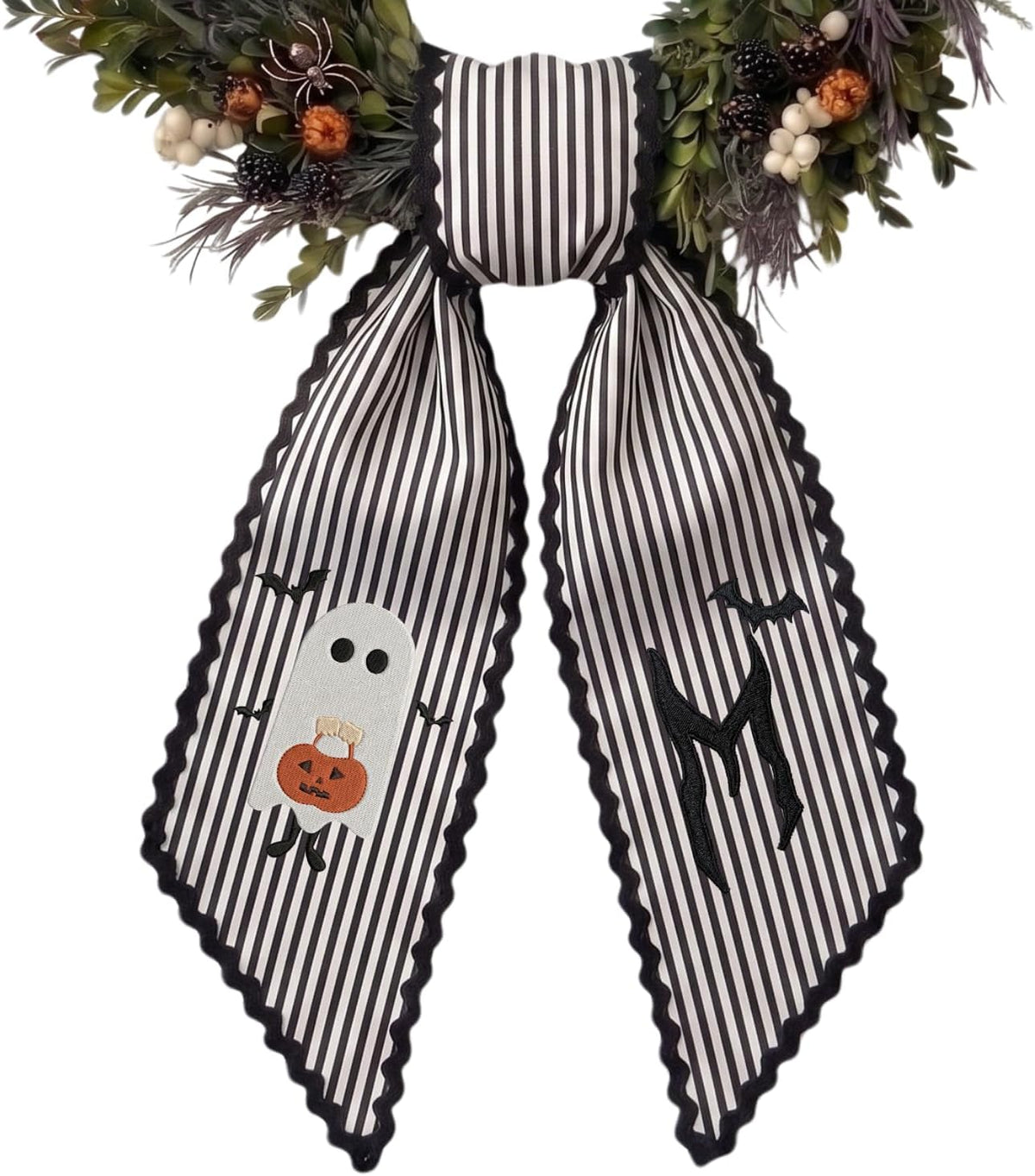 Halloween Personalized Wreath Sash
