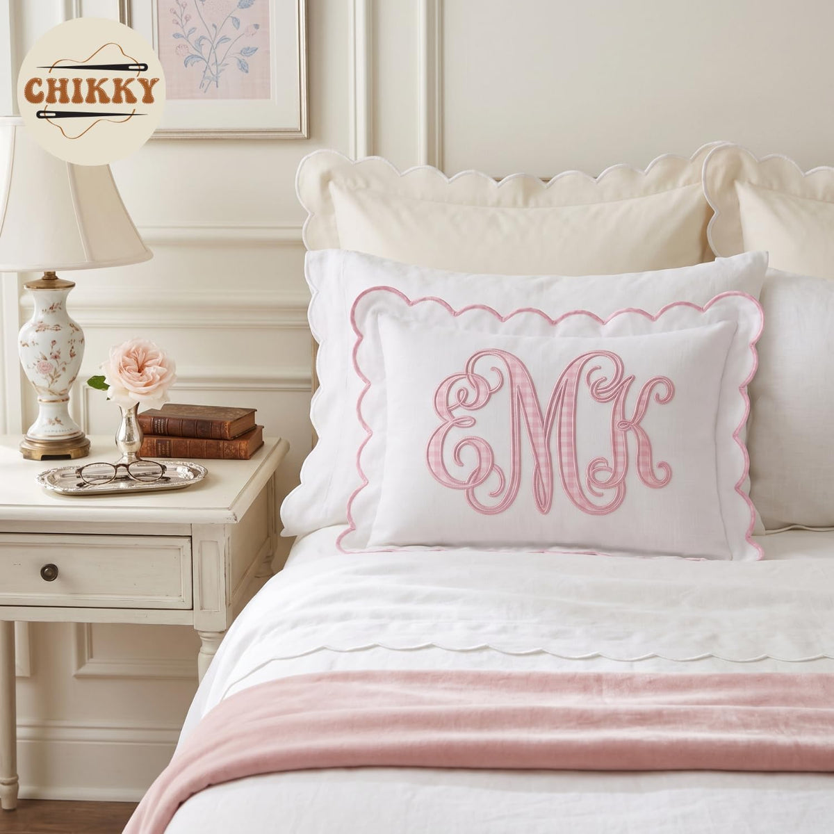 Personalized Embroidered Pillow Cover — image 4