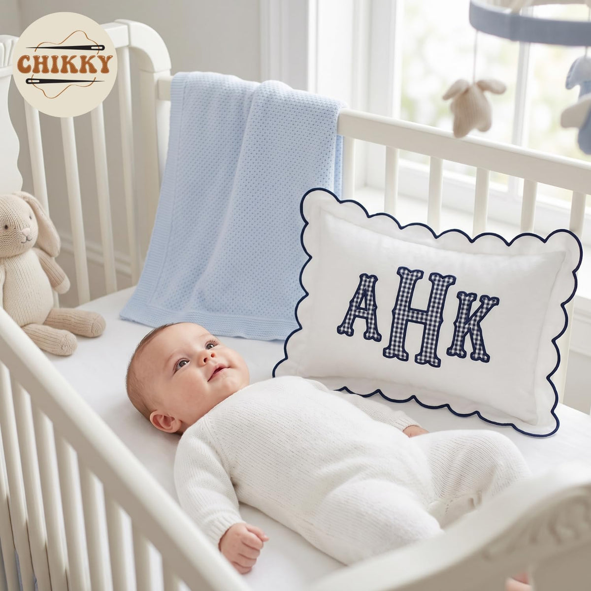 Personalized Embroidered Pillow Cover — 17 — image 3