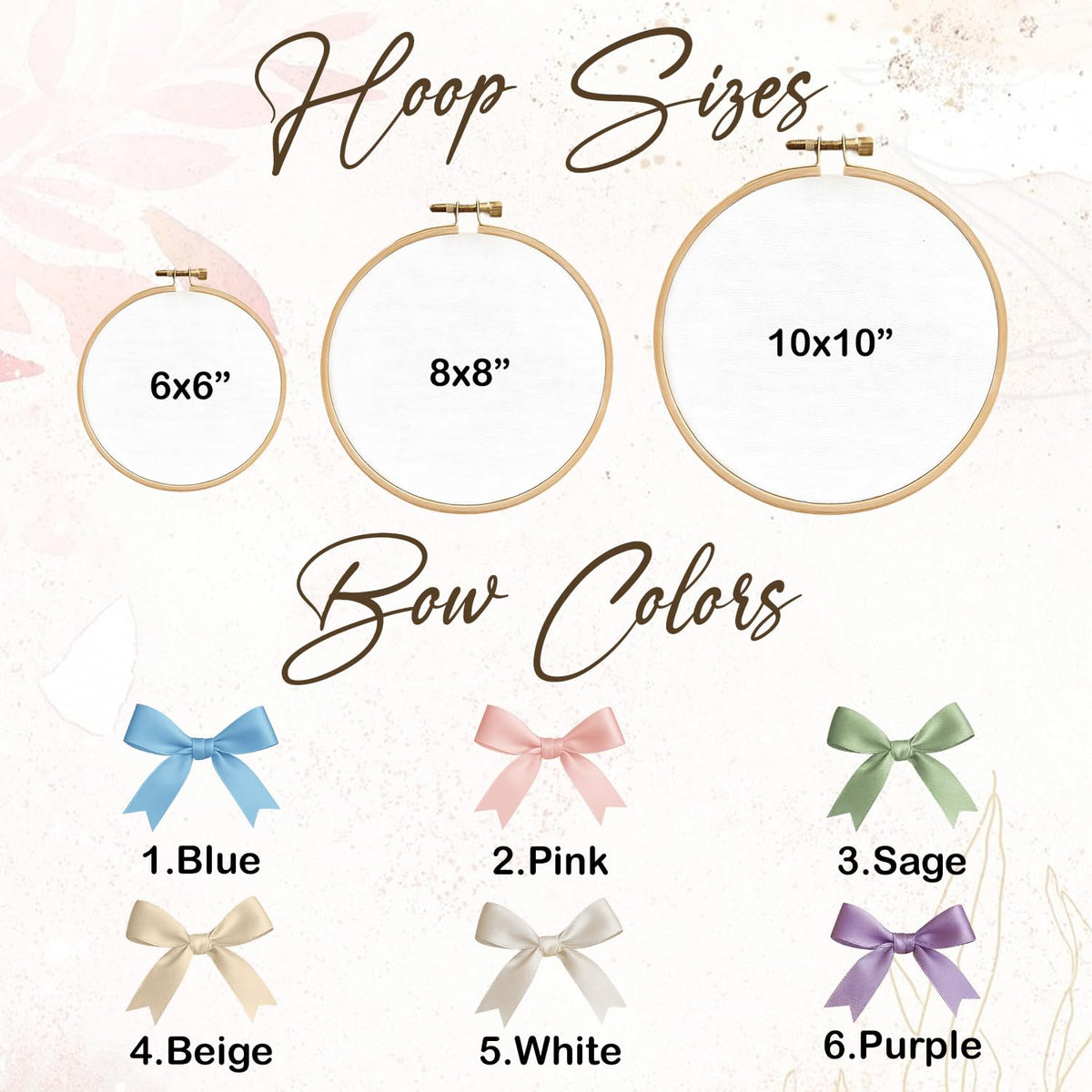 Personalized Embroidered Baby Name Hoop — 14 — image 9