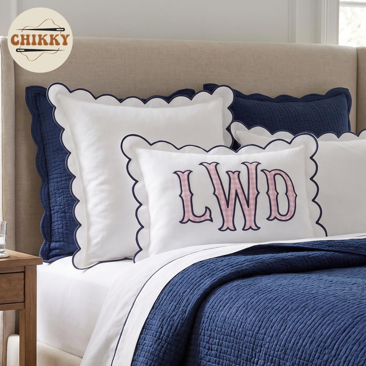 Personalized Embroidered Pillow Cover — 15 — image 4