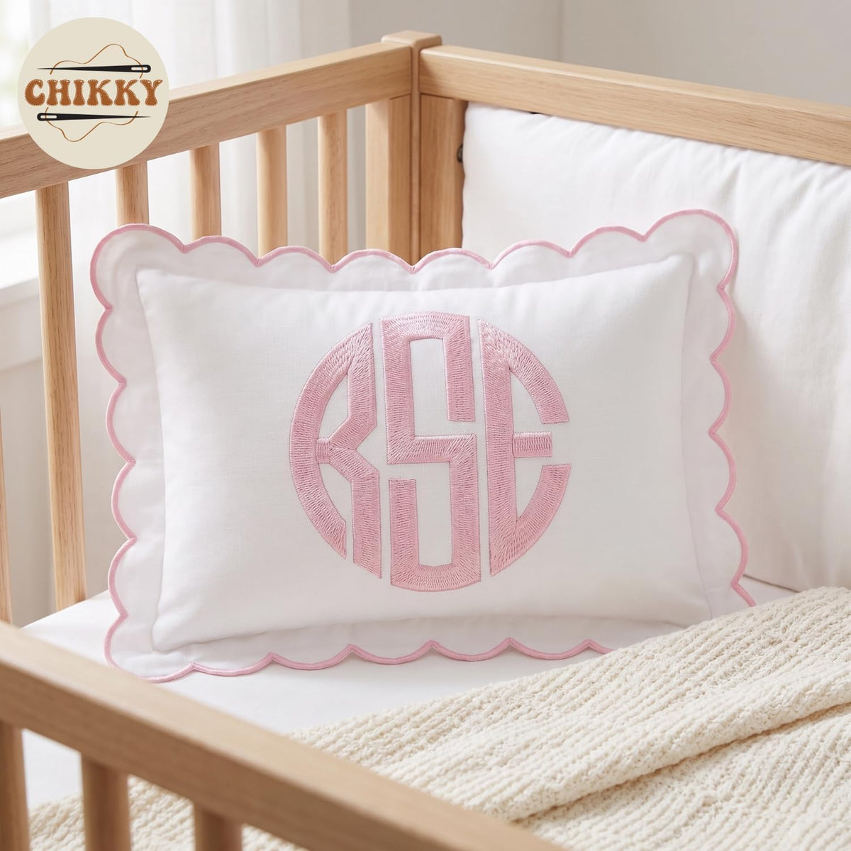 Personalized Embroidered Pillow Cover — 7 — image 2