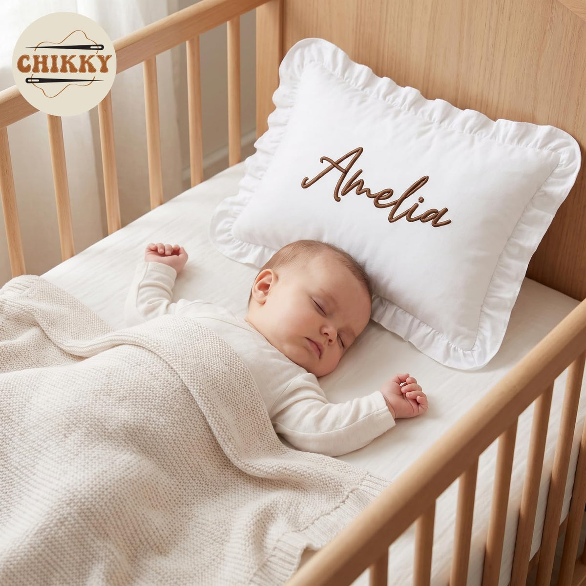 Personalized Embroidered Pillow Cover — 26 — image 2