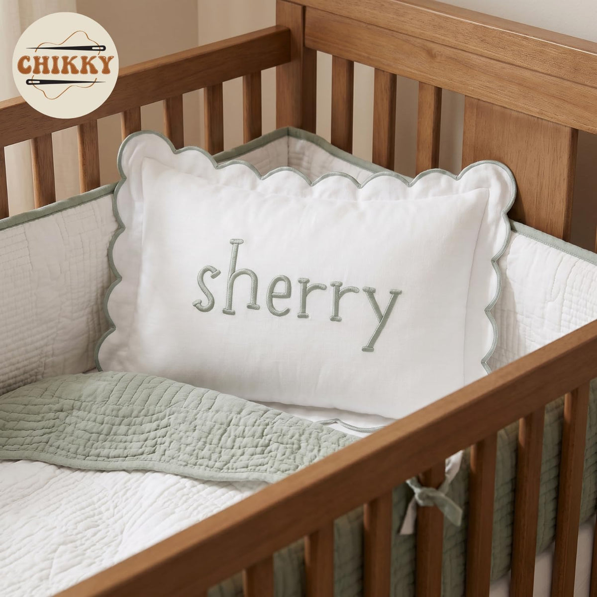 Personalized Embroidered Pillow Cover — 25 — image 5
