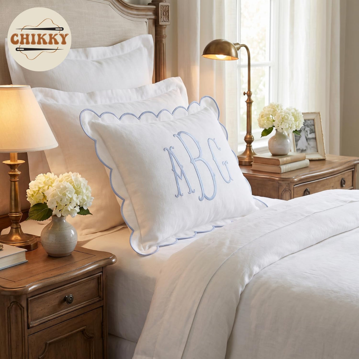 Personalized Embroidered Pillow Cover — 22 — image 4