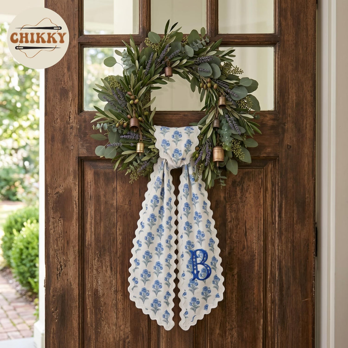 Christmas Personalized Wreath Sash — image 8