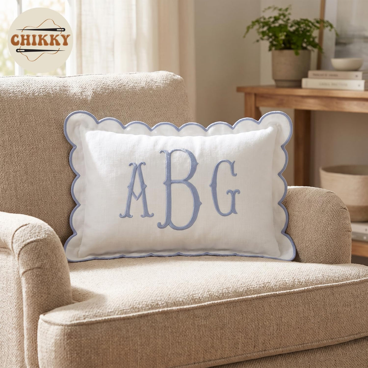 Personalized Embroidered Pillow Cover — 22 — image 5