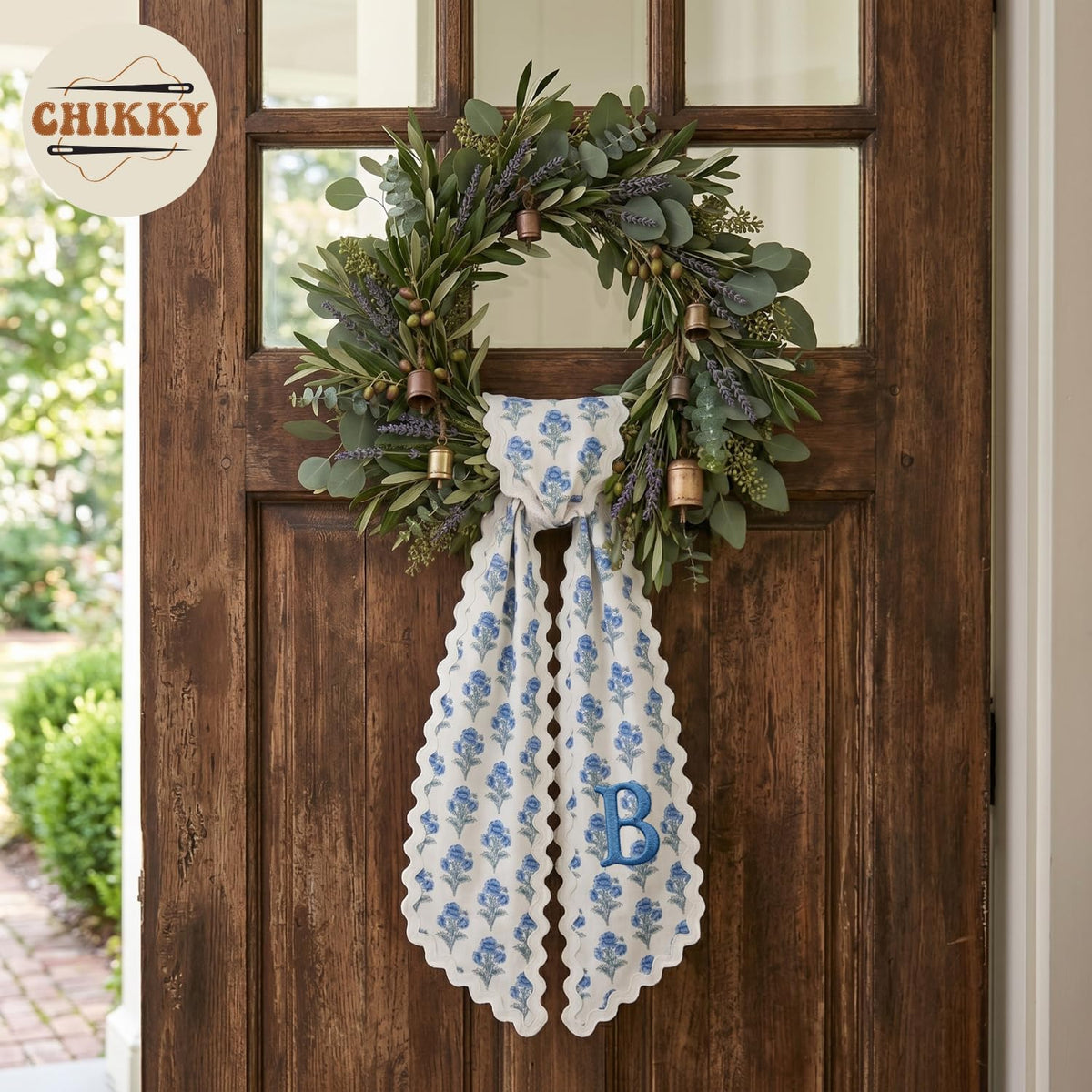 Christmas Personalized Wreath Sash — image 9